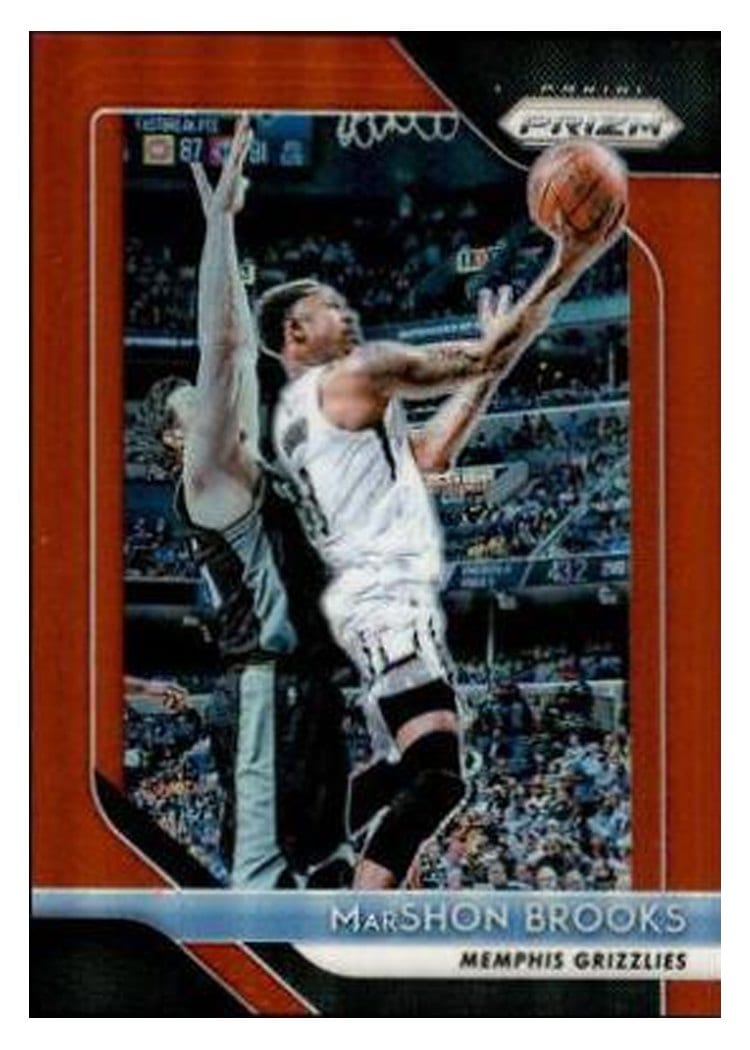 2018-19 Panini Prizm Base Set MarShon Brooks #96 card