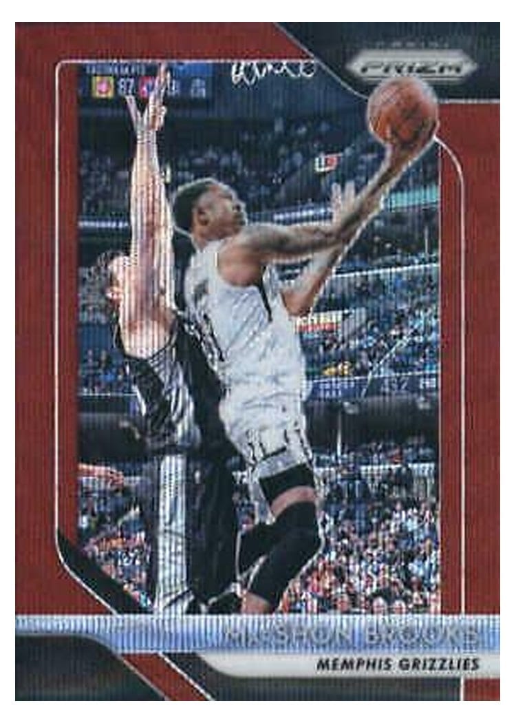 2018-19 Panini Prizm Base Set MarShon Brooks #96 card