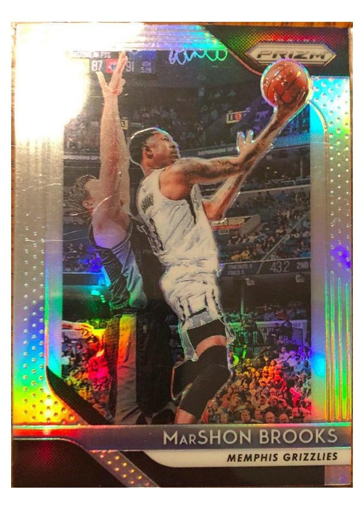 2018-19 Panini Prizm Base Set MarShon Brooks #96 card