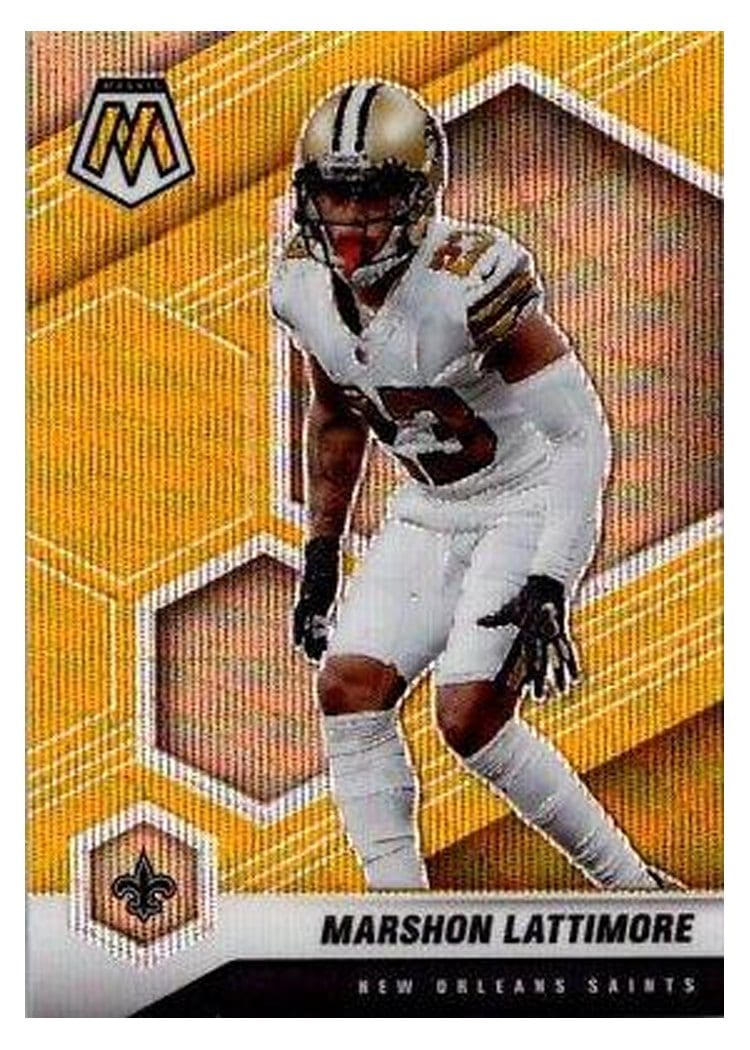 2021 Panini Mosaic Base Set Marshon Lattimore #147 card