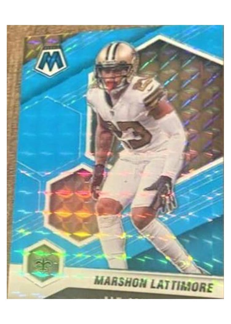 2021 Panini Mosaic Base Set Marshon Lattimore #147 card
