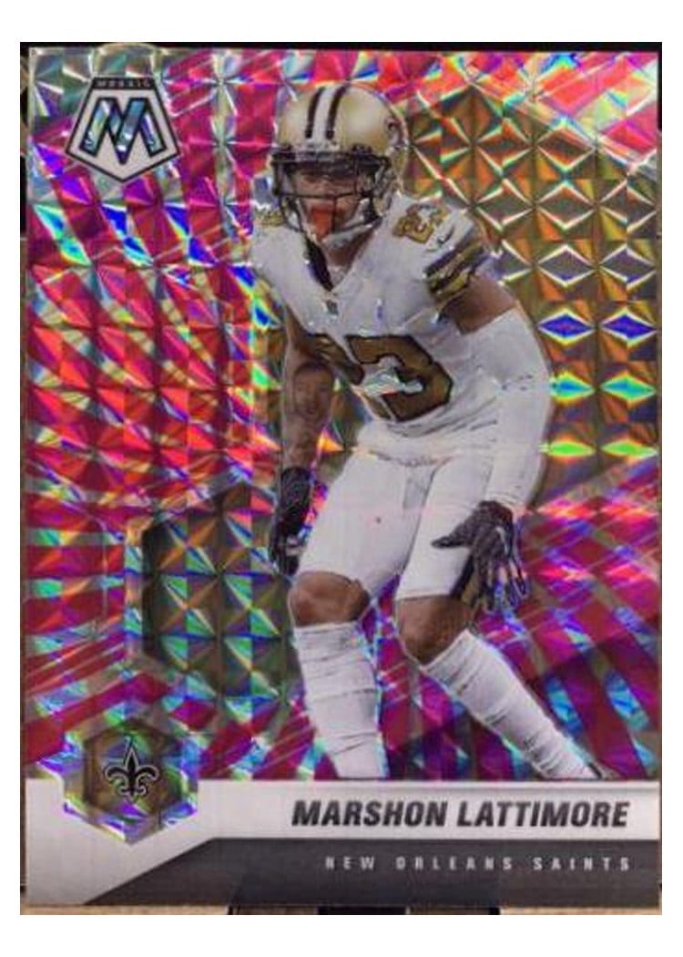 2021 Panini Mosaic Base Set Marshon Lattimore #147 card