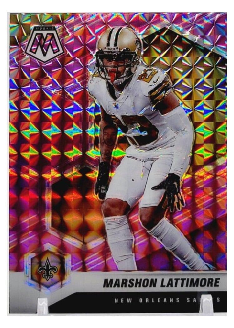 2021 Panini Mosaic Base Set Marshon Lattimore #147 card