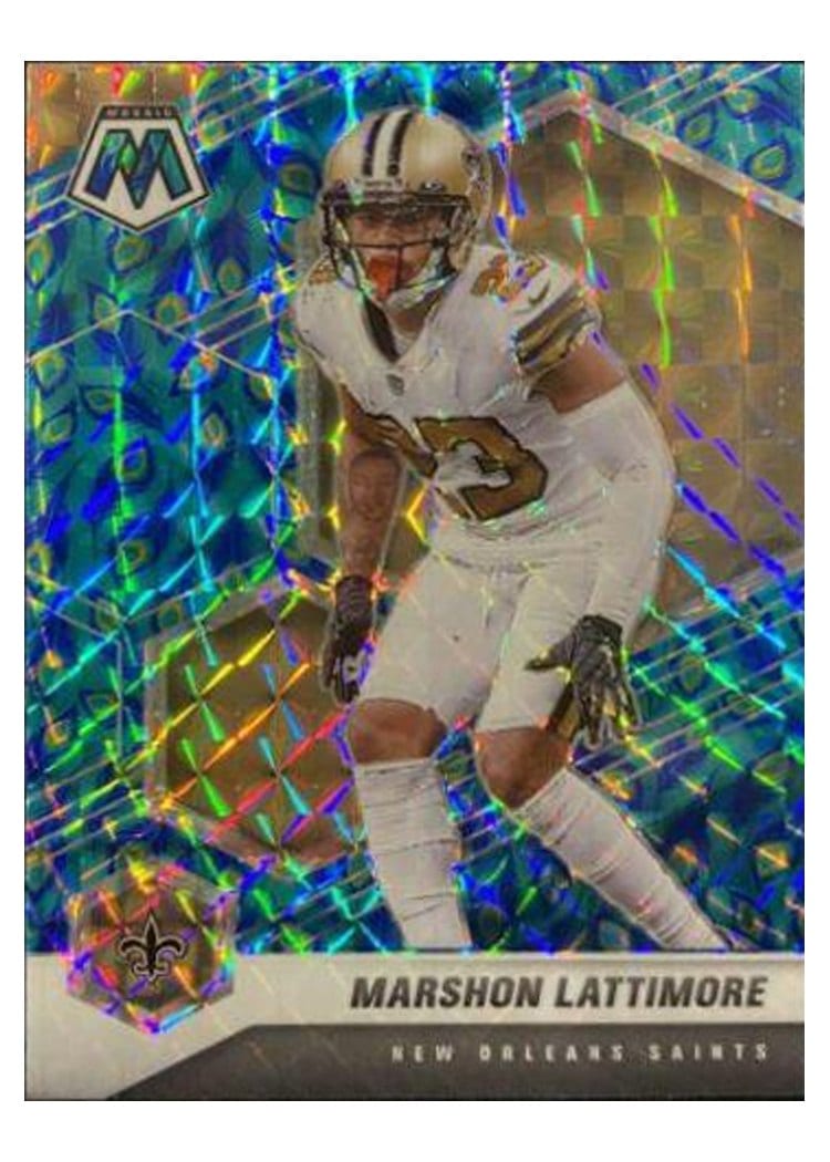 2021 Panini Mosaic Base Set Marshon Lattimore #147 card
