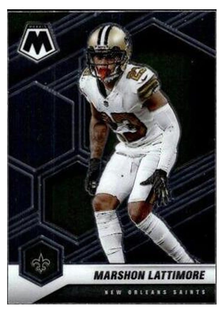 2021 Panini Mosaic Base Set Marshon Lattimore #147 card
