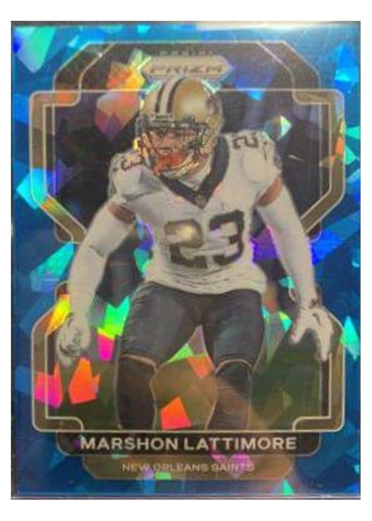 2021 Panini Prizm Base Set Marshon Lattimore #308 card