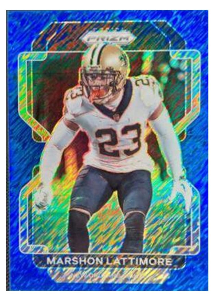 2021 Panini Prizm Base Set Marshon Lattimore #308 card