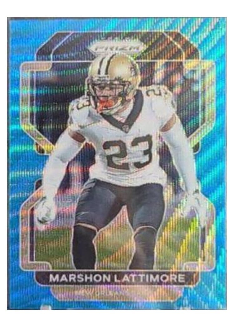 2021 Panini Prizm Base Set Marshon Lattimore #308 card