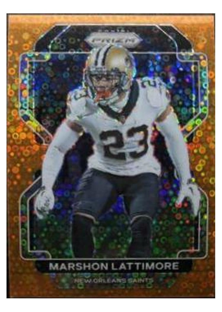 2021 Panini Prizm Base Set Marshon Lattimore #308 card