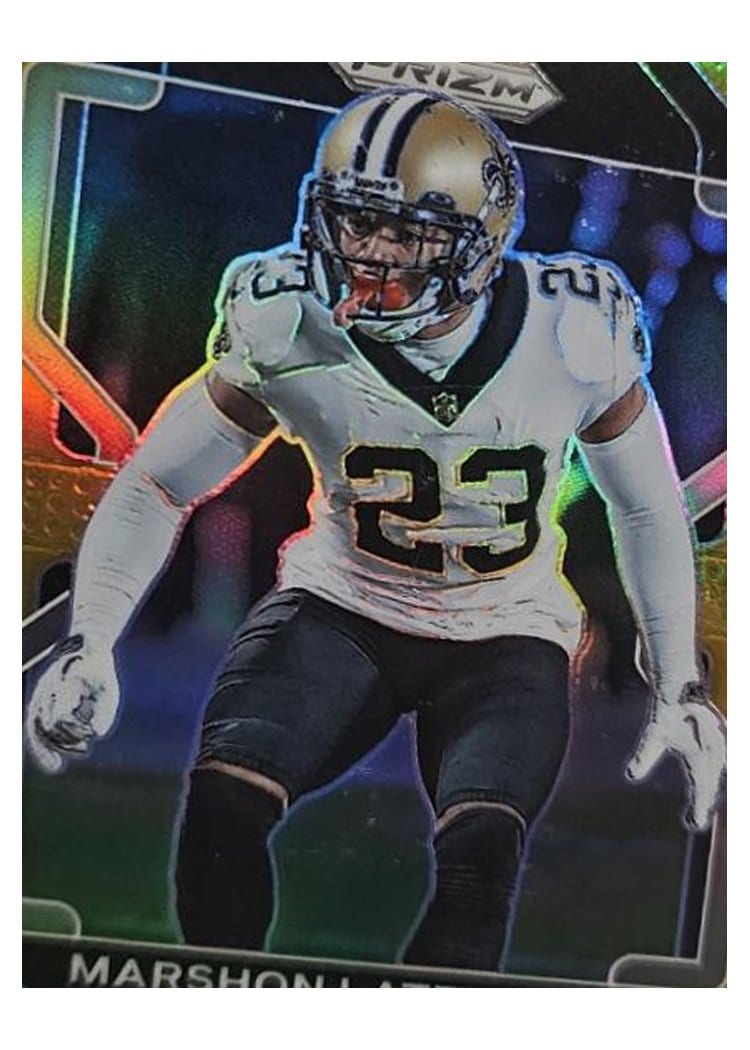 2021 Panini Prizm Base Set Marshon Lattimore #308 card