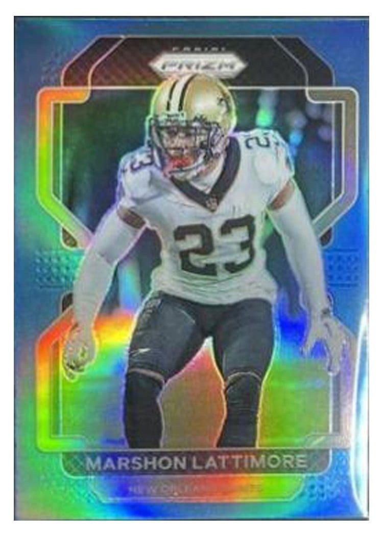 2021 Panini Prizm Base Set Marshon Lattimore #308 card