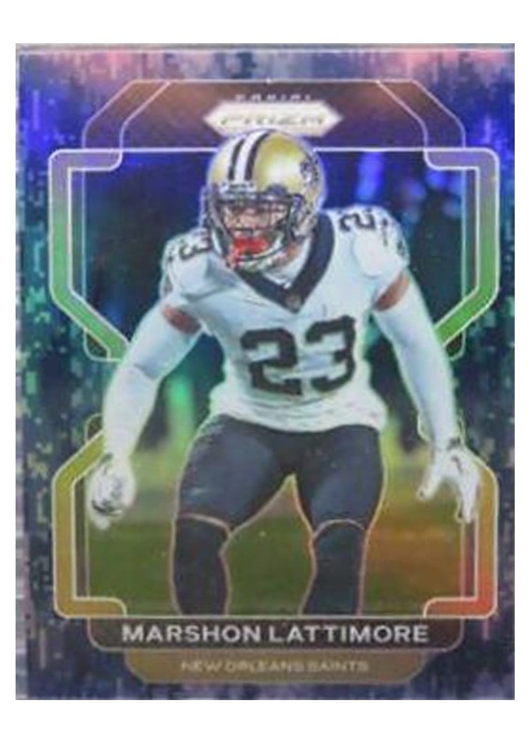 2021 Panini Prizm Base Set Marshon Lattimore #308 card