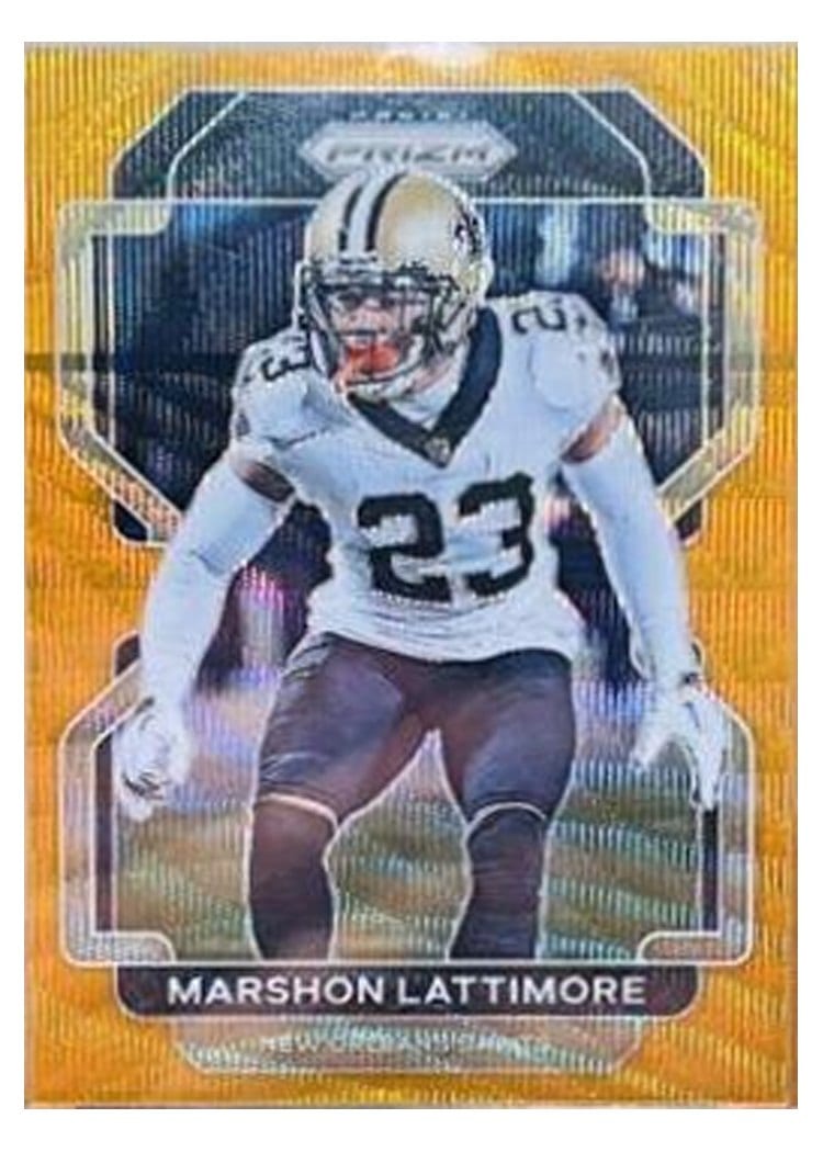 2021 Panini Prizm Base Set Marshon Lattimore #308 card