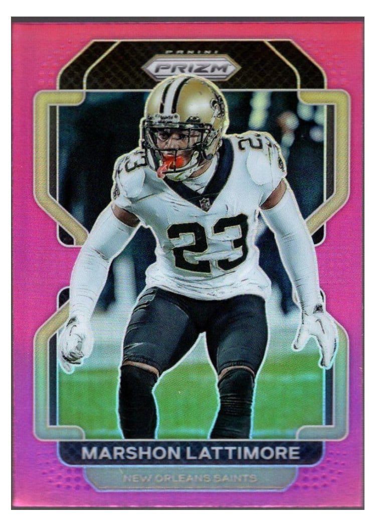 2021 Panini Prizm Base Set Marshon Lattimore #308 card