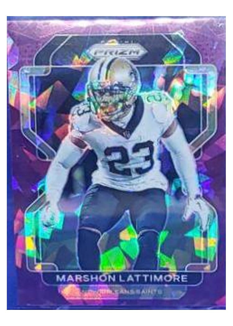2021 Panini Prizm Base Set Marshon Lattimore #308 card