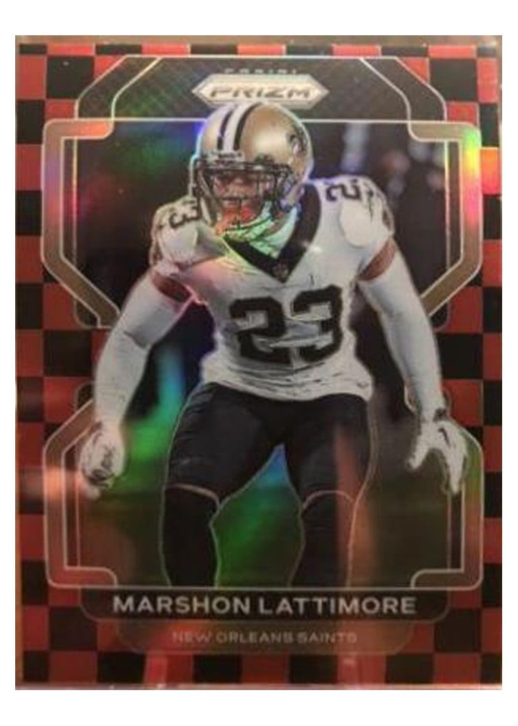 2021 Panini Prizm Base Set Marshon Lattimore #308 card