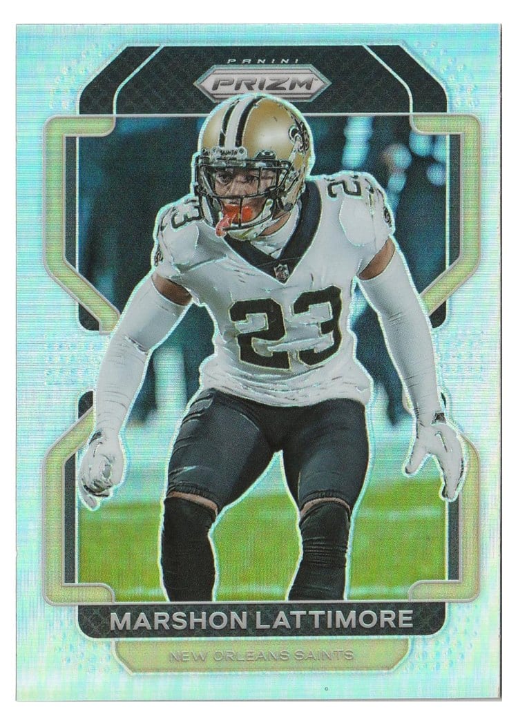 2021 Panini Prizm Base Set Marshon Lattimore #308 card