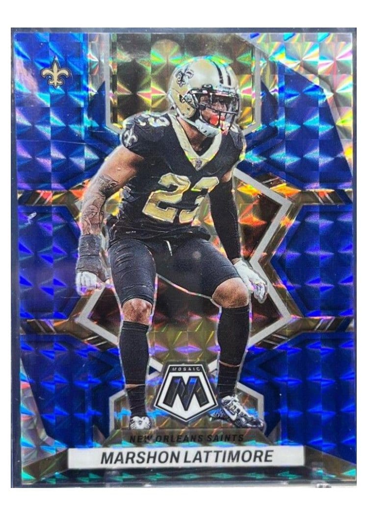 2022 Panini Mosaic Base Set Marshon Lattimore #143 card