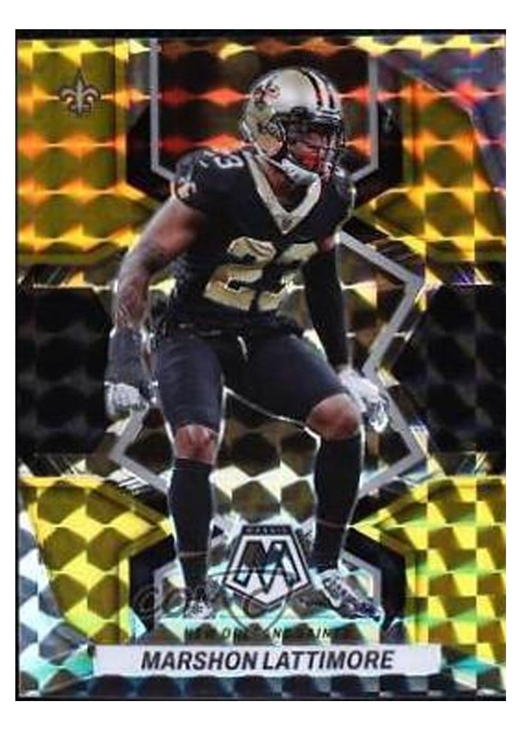 2022 Panini Mosaic Base Set Marshon Lattimore #143 card