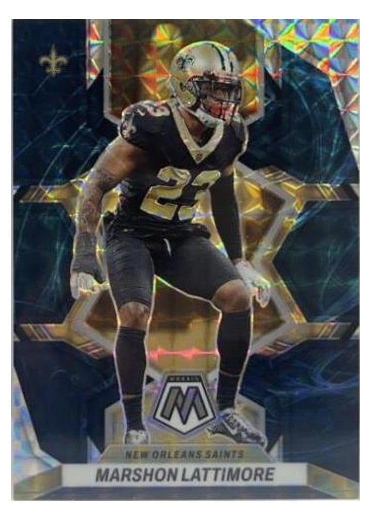 2022 Panini Mosaic Base Set Marshon Lattimore #143 card