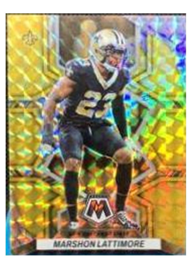2022 Panini Mosaic Base Set Marshon Lattimore #143 card