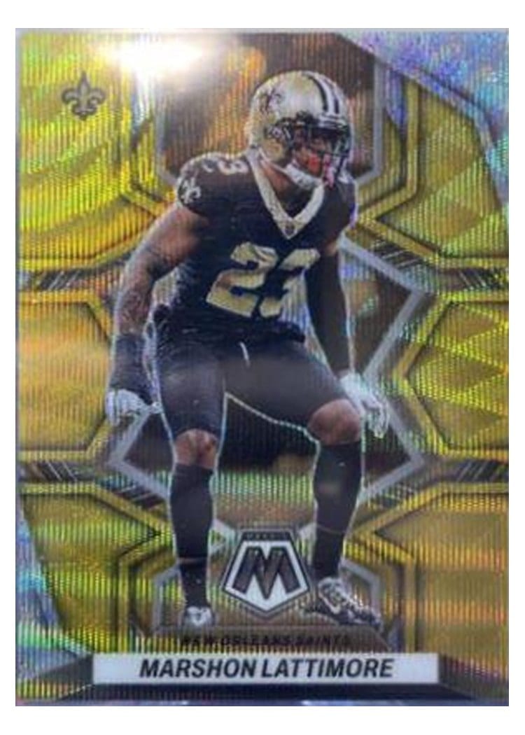 2022 Panini Mosaic Base Set Marshon Lattimore #143 card