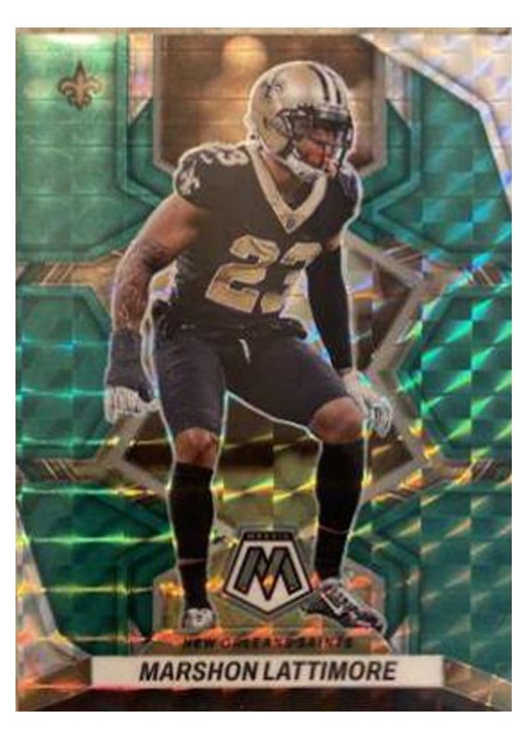 2022 Panini Mosaic Base Set Marshon Lattimore #143 card