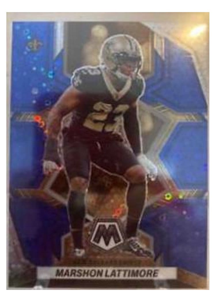 2022 Panini Mosaic Base Set Marshon Lattimore #143 card