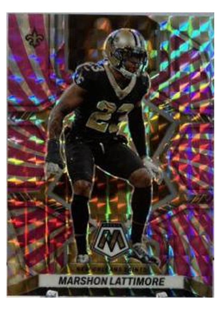 2022 Panini Mosaic Base Set Marshon Lattimore #143 card