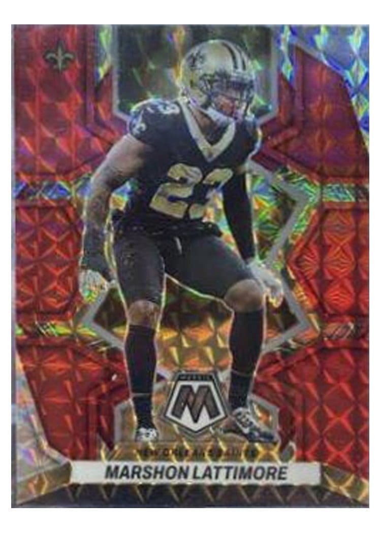 2022 Panini Mosaic Base Set Marshon Lattimore #143 card