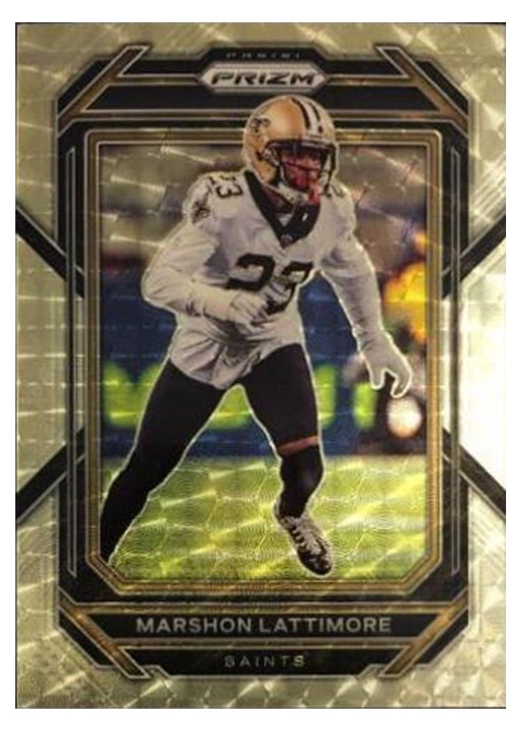 2022 Panini Prizm Base Set Marshon Lattimore #214 card