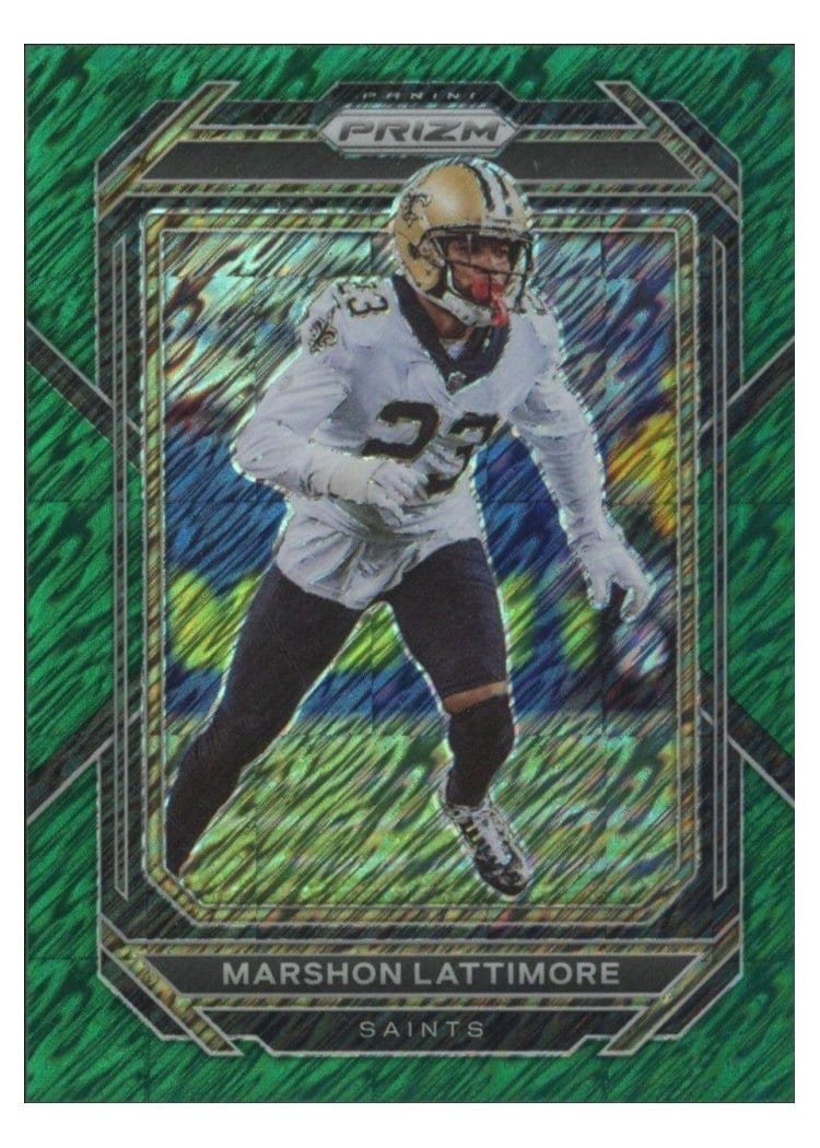 2022 Panini Prizm Base Set Marshon Lattimore #214 card