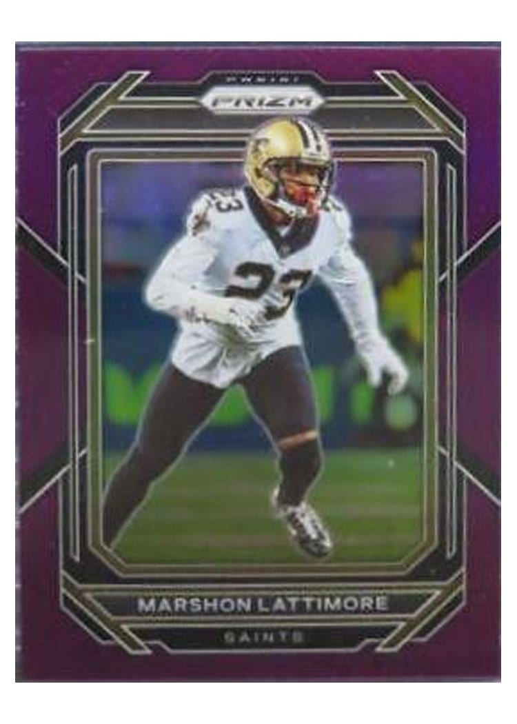 2022 Panini Prizm Base Set Marshon Lattimore #214 card