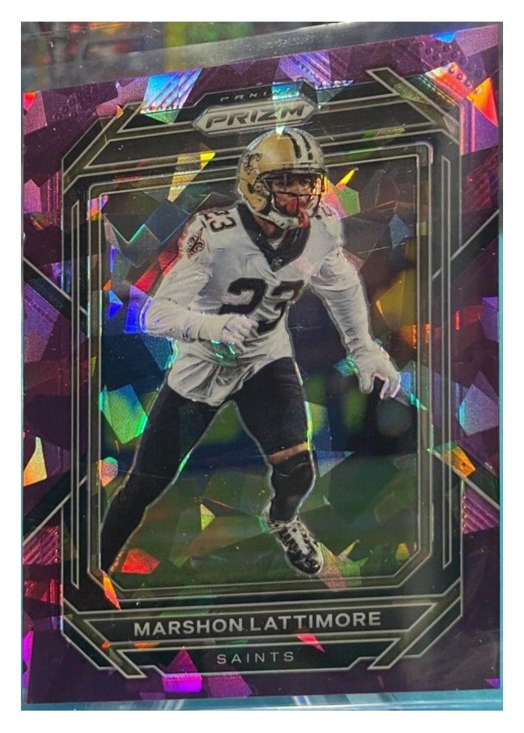 2022 Panini Prizm Base Set Marshon Lattimore #214 card