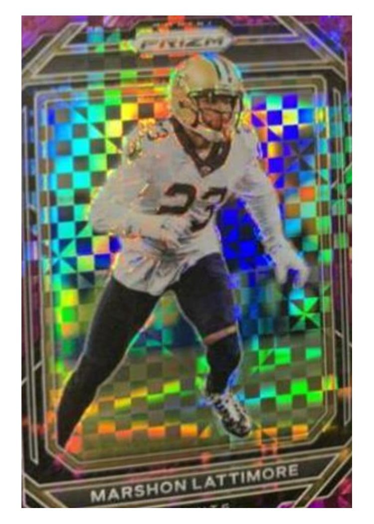 2022 Panini Prizm Base Set Marshon Lattimore #214 card