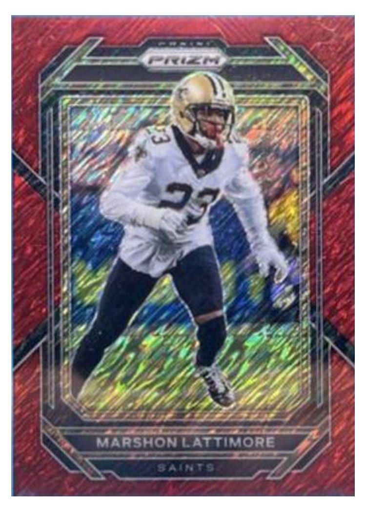 2022 Panini Prizm Base Set Marshon Lattimore #214 card