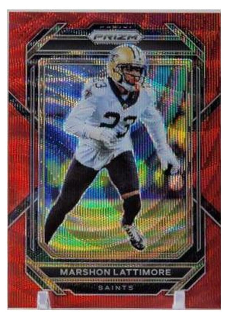 2022 Panini Prizm Base Set Marshon Lattimore #214 card