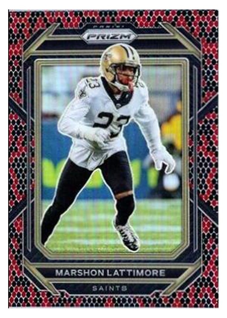 2022 Panini Prizm Base Set Marshon Lattimore #214 card
