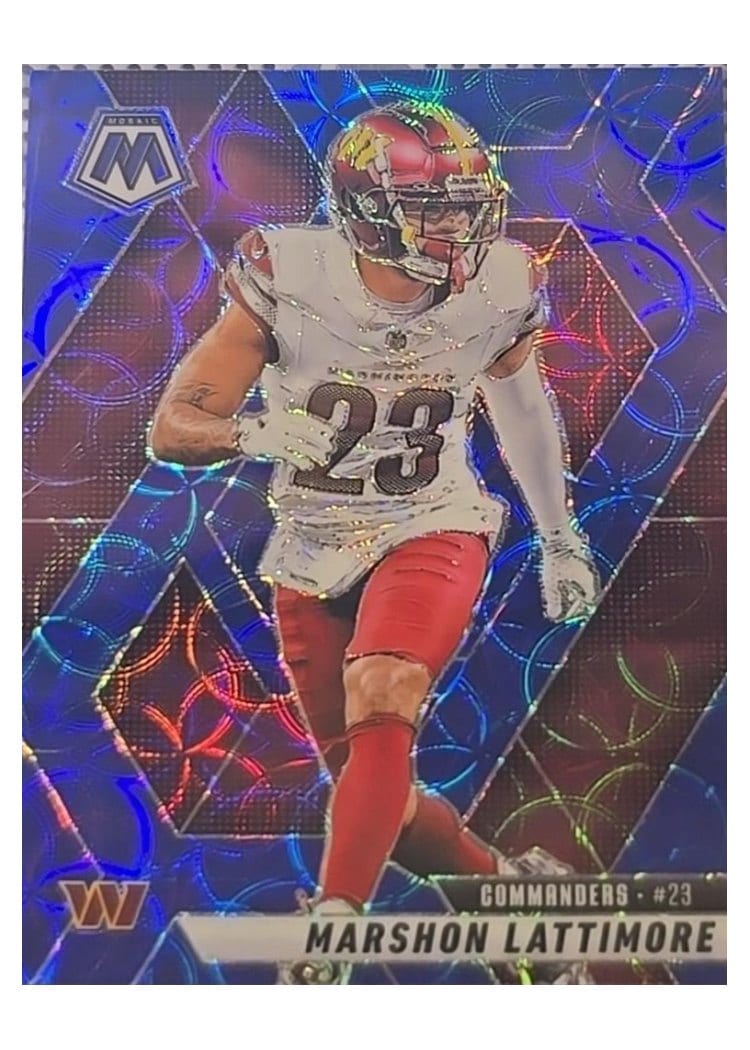 2025 Panini Mosaic Base Set Marshon Lattimore #7 card