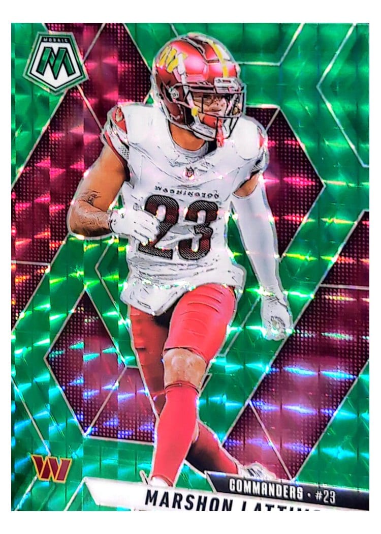 2025 Panini Mosaic Base Set Marshon Lattimore #7 card