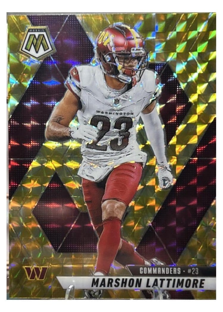 2025 Panini Mosaic Base Set Marshon Lattimore #7 card