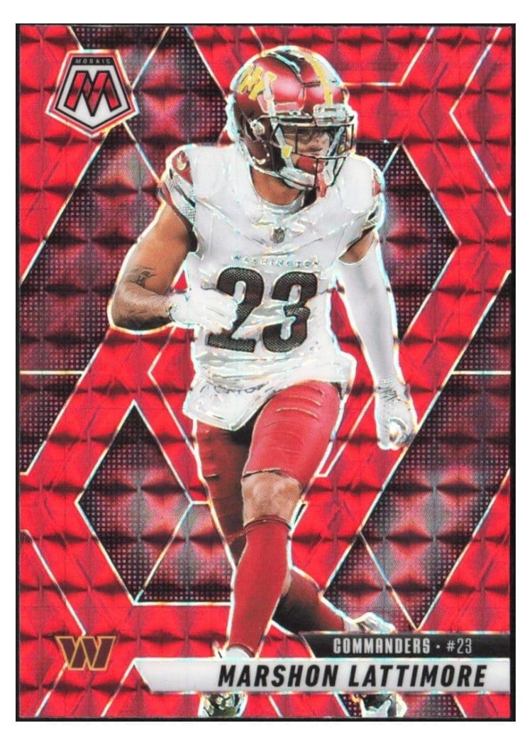 2025 Panini Mosaic Base Set Marshon Lattimore #7 card