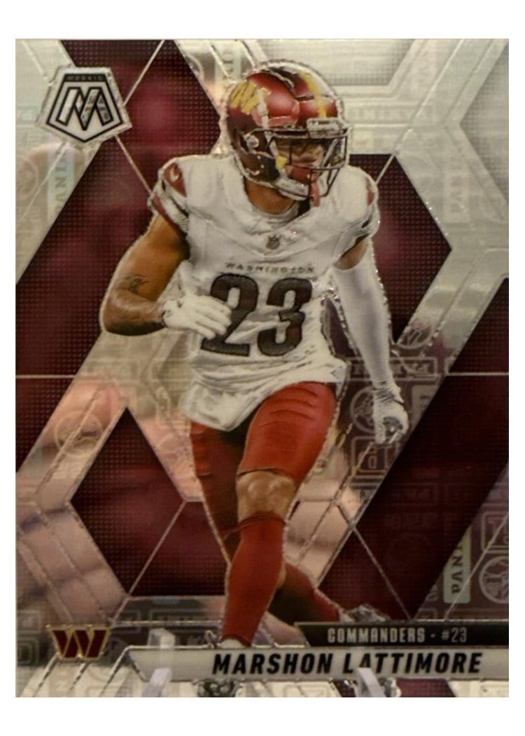 2025 Panini Mosaic Base Set Marshon Lattimore #7 card