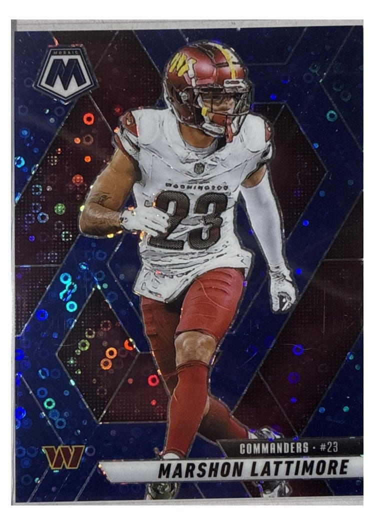 2025 Panini Mosaic Base Set Marshon Lattimore #7 card