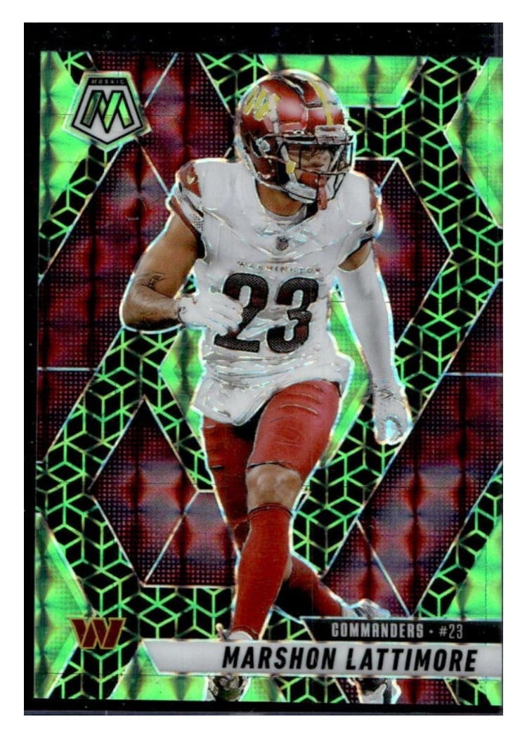 2025 Panini Mosaic Base Set Marshon Lattimore #7 card