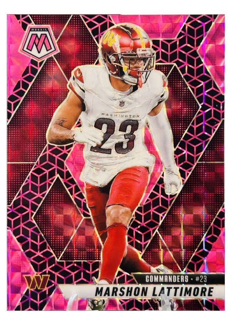 2025 Panini Mosaic Base Set Marshon Lattimore #7 card