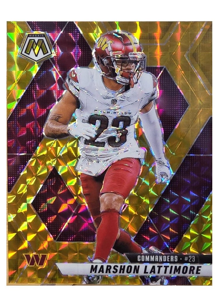 2025 Panini Mosaic Base Set Marshon Lattimore #7 card