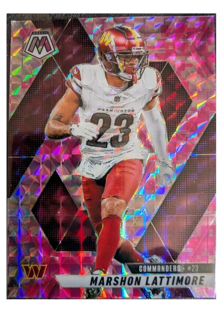 2025 Panini Mosaic Base Set Marshon Lattimore #7 card