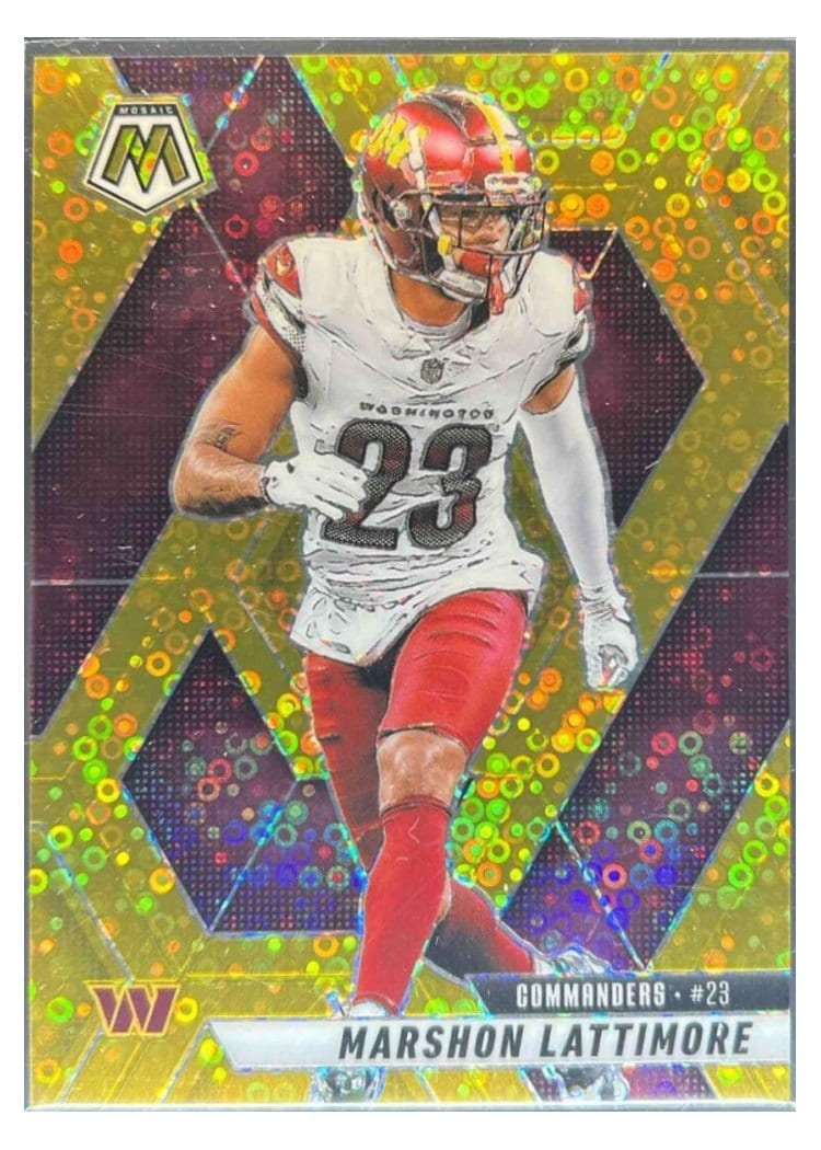 2025 Panini Mosaic Base Set Marshon Lattimore #7 card