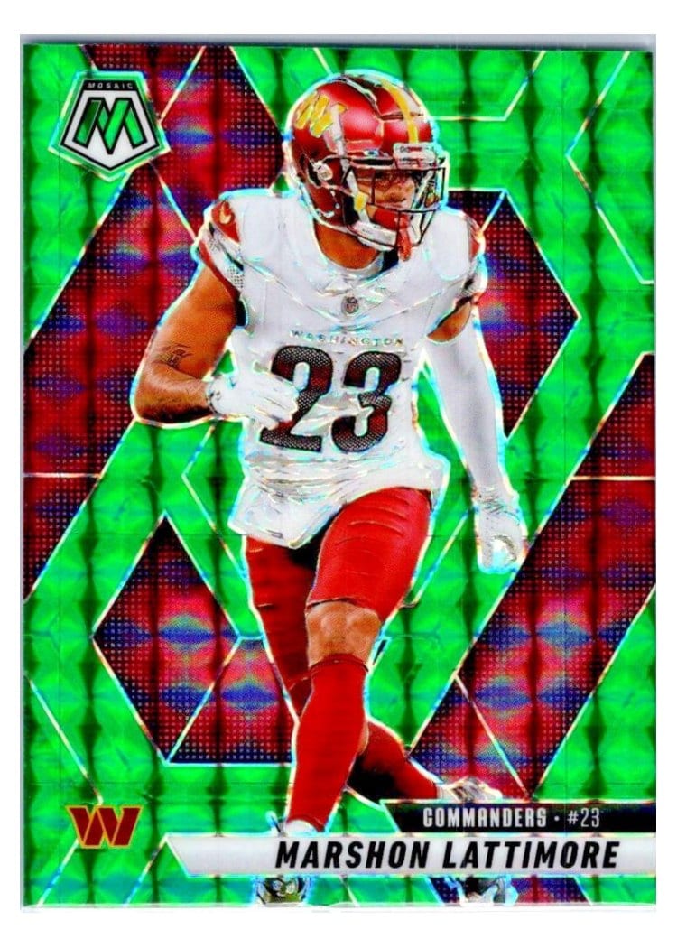 2025 Panini Mosaic Base Set Marshon Lattimore #7 card